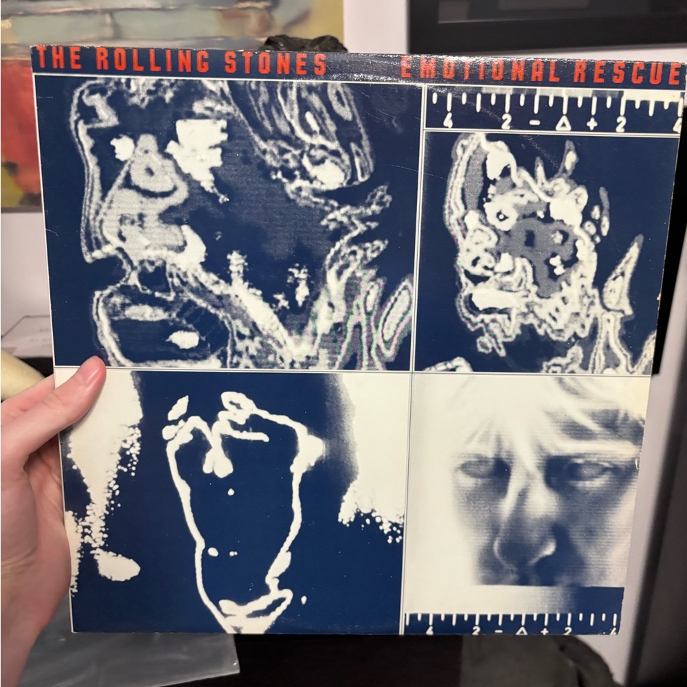 The Rolling Stones Emotional Rescue Vinyl Record